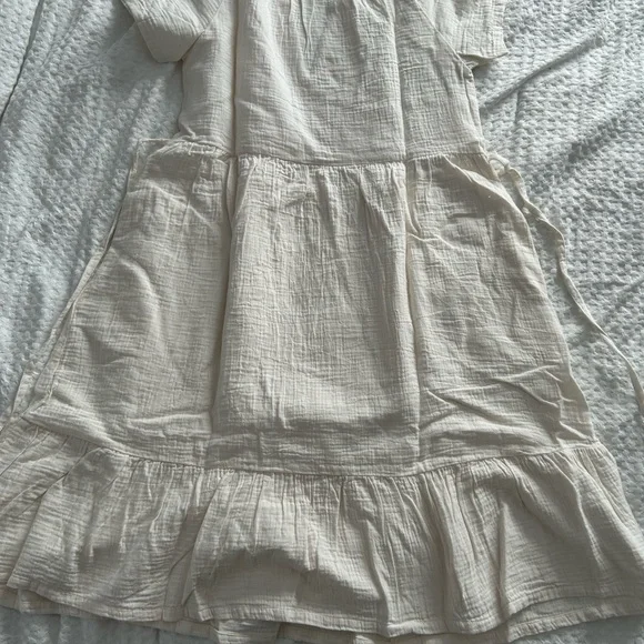 Pact Coastal Double Gauze Dress - S - Picture 2 of 4